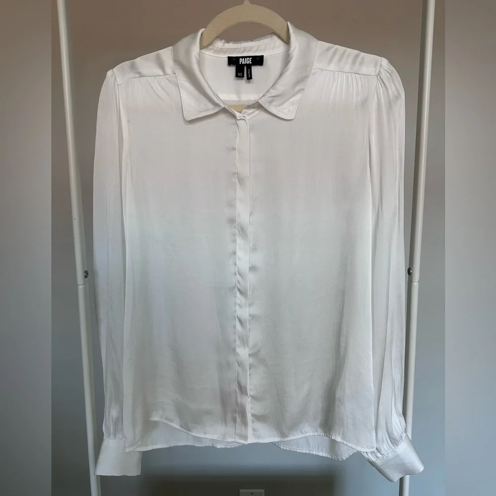 PAIGE Maryanne Shirt - XS - Picture 3 of 13